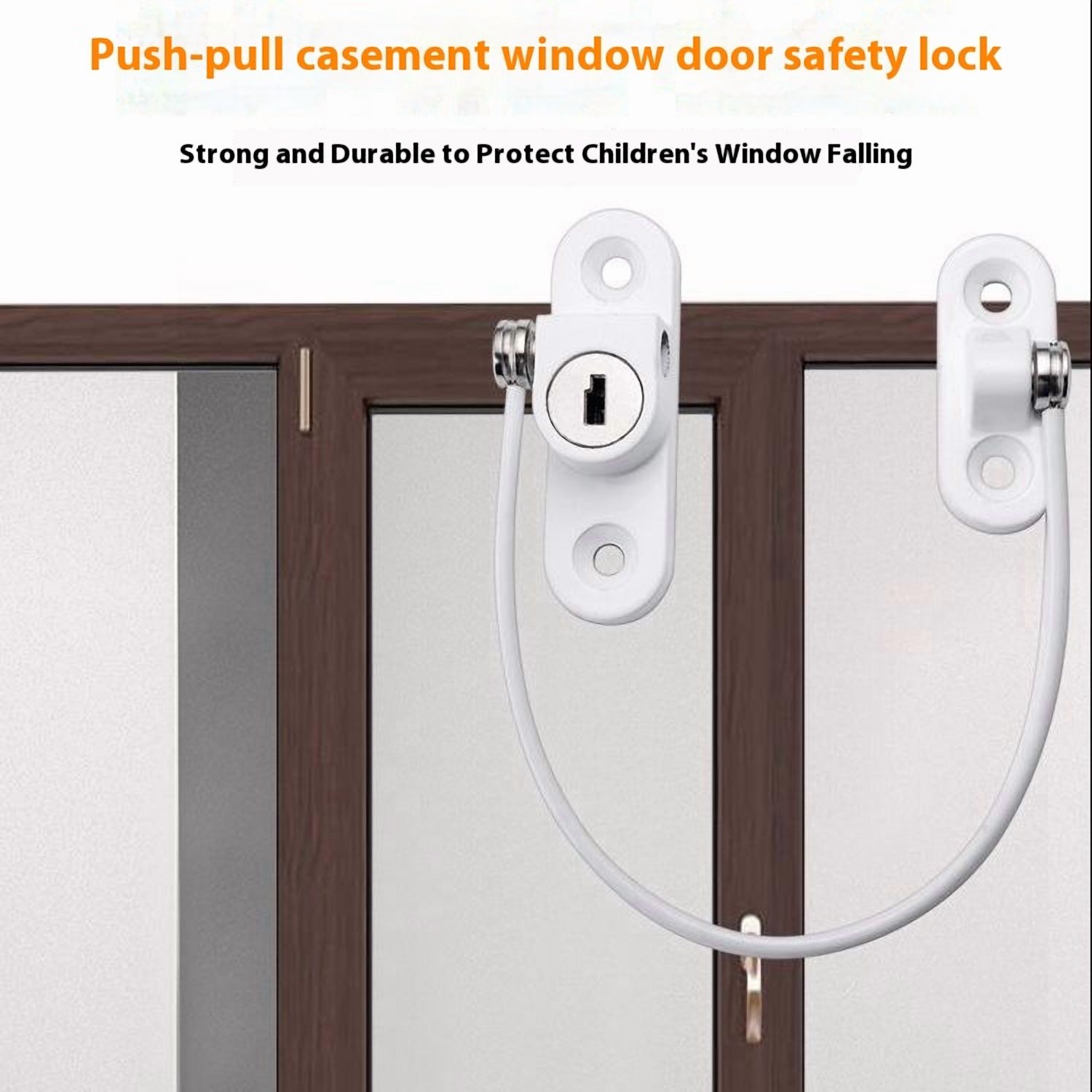 pcs Window Limiter Lock Window Limiter Baby Window Lock Window Lock Door Lock COLOR: White