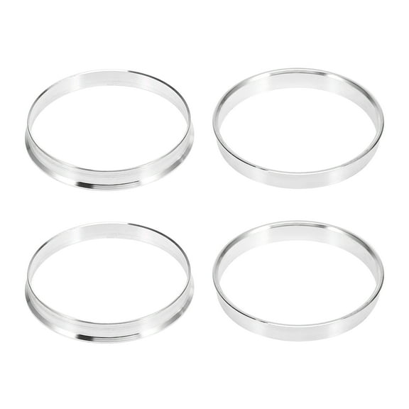 Unique Bargains 4pcs OD 72.6mm to ID 70.3mm Car Hub Centric Rings