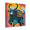 thumbnail image 2 of Yak in Baroque Flair - Canvas, 2 of 10
