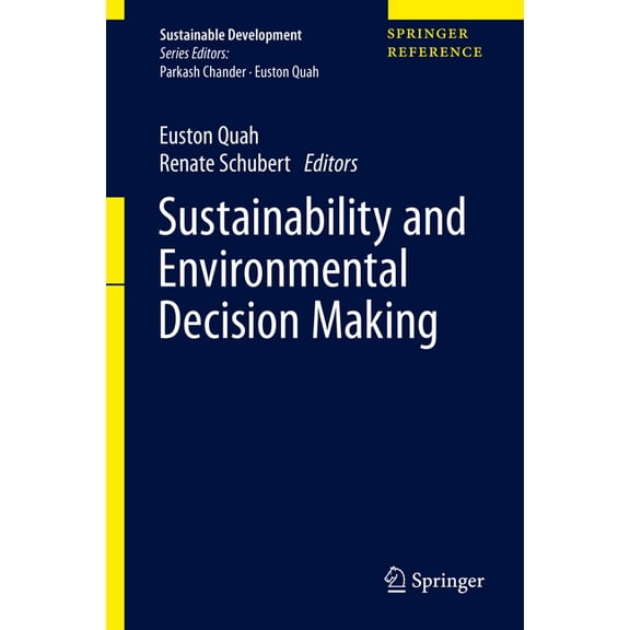Sustainable Development Sustainability and Environmental Decision Making, (Hardcover)