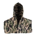 thumbnail image 2 of vortess Dustproof Shawl Hat Cape Comfortable Adjustable Drawstring Headgear Work Cap for Green and yellow, 2 of 9