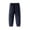 Dark Gray, variant on FAIWAD Kids Plush Lounge Pants Elastic Waist Cable Knit Fleece Pants Boys Girls Soft Fall Winter Wear