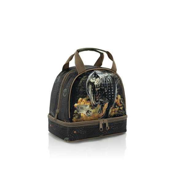 Universal Studios Kids Jurassic World Deluxe Lunch Bag (US-DLB-JW04-25MBTS), Jurassic World Deluxe Lunch Bag
