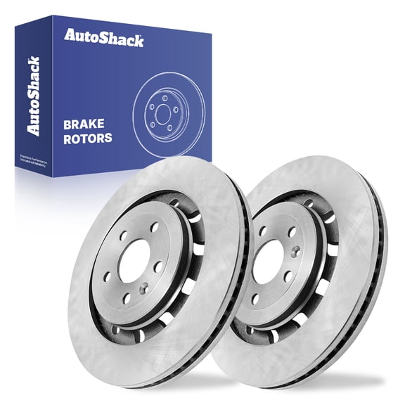 AutoShack Front Brake Rotors for Ford & Lincoln, Explorer 2013-2019 Taurus 2013-2019 Flex 2012-2019 MKS 2012-2016, AWD FWD L4 2.0L 2.3L V6 3.5L 3.7L - 13.86" (352 mm), 5-Lug