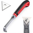 thumbnail image 1 of Raspador de Carburo con Cuchillas de Repuesto, Hoja de Acero de  Filos de 1 Pulgada, Herramienta Ergonómica para Raspar Pintura., 1 of 1