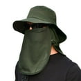 thumbnail image 4 of Wide Brim Fishing Hat Outdoor Sports Sun Protection Neck Face Flap Cap Hiking, 4 of 7