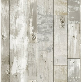 InHome Driftwood Peel & Stick Wallpaper