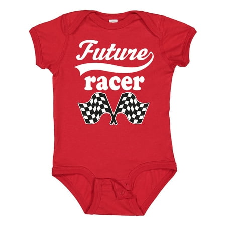 

Inktastic Future Racer Car Racing Gift Baby Boy or Baby Girl Bodysuit