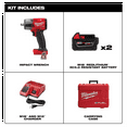 thumbnail image 2 of Milwaukee 2962-22 M18 Mid-Torque Impact Wrench, 650 RPM, 2 of 11