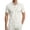 White, variant on Work Polo Shirts for Men Short Sleeve Quarter Button Up Tee Shirts Loose Fit White Men Vacation Outfits
