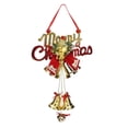 thumbnail image 1 of Campana de Navidad Colgante de árbol de Navidad Colgante de decoración navideña (Oro+Ángel) Sincero Electrónica, 1 of 3