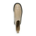 thumbnail image 3 of SAM EDELMAN Womens Beige Lug Sole 1-1/2" Platform Water Resistant Goring Wellington Cap Toe Block Heel Leather Booties 7.5 M, 3 of 3