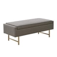 thumbnail image 3 of Heath Accent Bench Grey See Below, 3 of 4