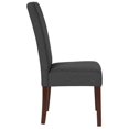 thumbnail image 3 of Pemberly Row Fabric Upholstered Parson Dining Side Chair in Gray, 3 of 4