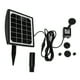 thumbnail image 4 of juego de fuente de agua solar creativa para jardín., 4 of 7
