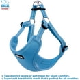 thumbnail image 3 of Voyager Step-in Fully Adjustable Mesh Dog Harness by Best Pet Supplies - Baby Blue, X-Large, 3 of 6