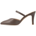 thumbnail image 2 of Journee Women's Yvon SuperNatural Shades Narrow Width Pointed Toe Mule Pumps, 2 of 9