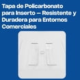 thumbnail image 2 of Tapa de Policarbonato para Inserto Ranurado Tamaño Entero, TAENPO-RA, 2 of 6