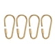 thumbnail image 2 of Gancho para Llavero con Bloqueo de Tornillo DIY 4 Piezas Clip de Bloqueo con Tornillo de Latón para Colgar Llaves Botellas Conectando Tiendas de Campaña, 2 of 8