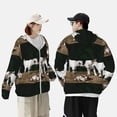 thumbnail image 6 of Kll Cute Goat Baby Print Men'S Women’s Upf 50+ Sun Protection Outdoor Hoodie Jacket Long Sleeve Fishing Hiking Performance Shirt- X-Large, 6 of 8