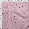 thumbnail image 4 of oneOone Cotton Cambric Light Pink Fabric Panda & Hippo Craft Projects Decor Fabric Printed By The Yard 56 Inch Wide, 4 of 5