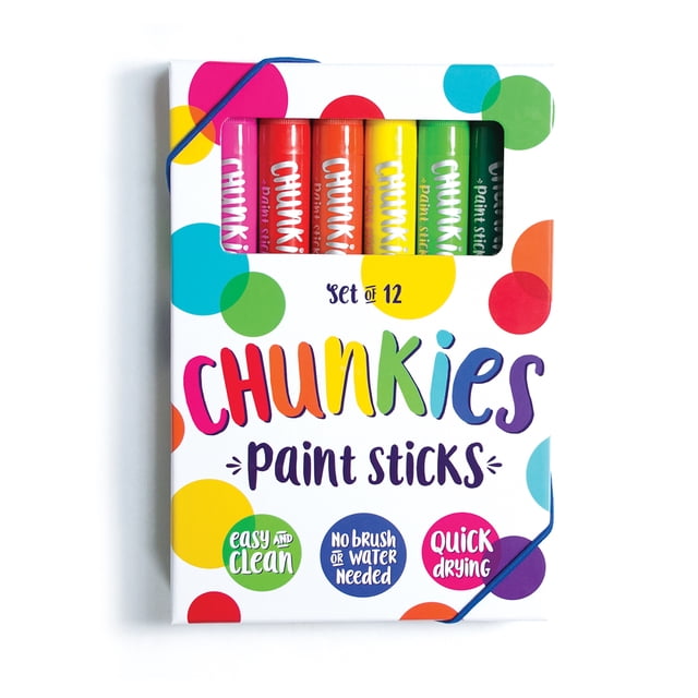 Ooly Barras de pintura CHUNKIES - 126-004 - 12 piezas Ooly 126-004