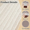 thumbnail image 4 of 1pc PVC Net Fabrics Non Slip Mattress Pad for Sofa Couch Chair Cushion White 2000x2000x0.5mm, 4 of 6
