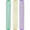 Mardi Gras Bead Necklaces 300 Pieces Green Gold Purple Accessories Fat Tuesday
