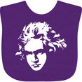 thumbnail image 3 of Inktastic Beethoven Classical Music Composer Boys or Girls Baby Bib, 3 of 4