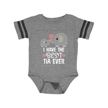 

Inktastic Best Tia Ever Niece Nephew Gift Baby Boy or Baby Girl Bodysuit