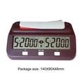 thumbnail image 1 of Chess Digital Timer Competition Count Up Down Board Game Clock Professional Multifunctional Stopwatch For Training Teaching, 1 of 6