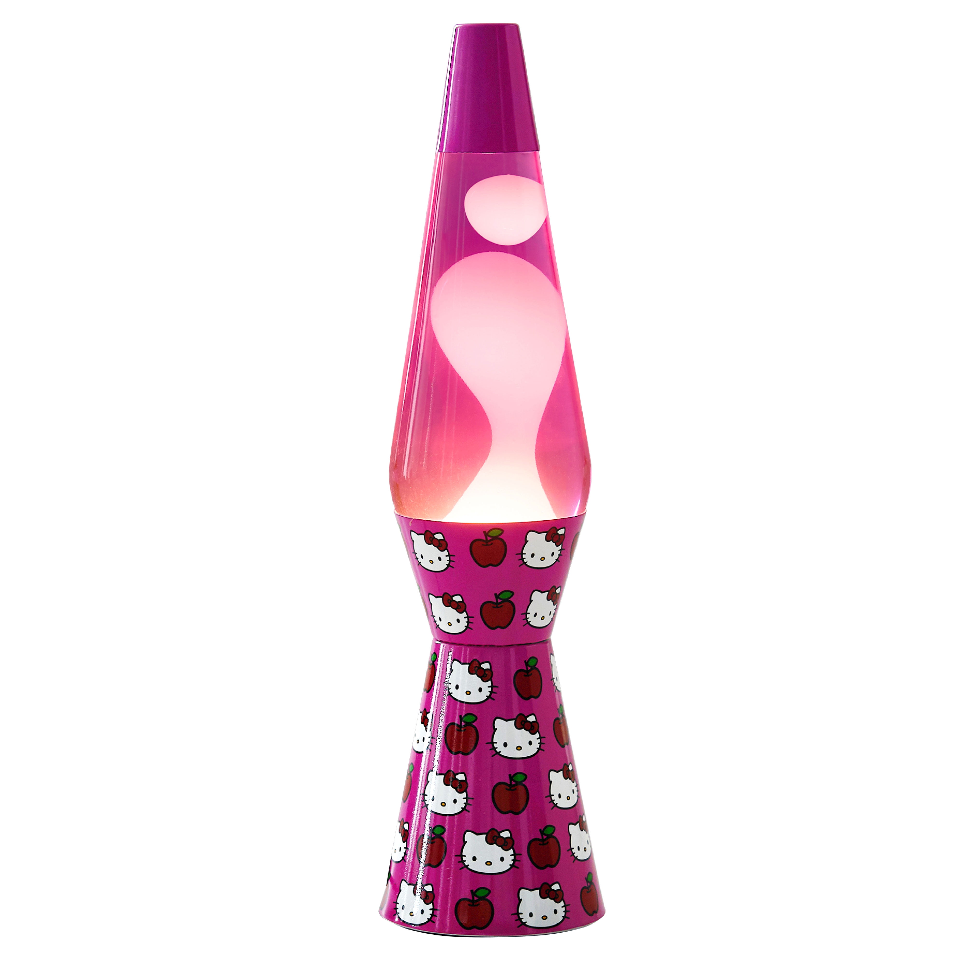 Hello Kitty 16" Motion Volcano Lamp, Pink Wax in Pink Liquid