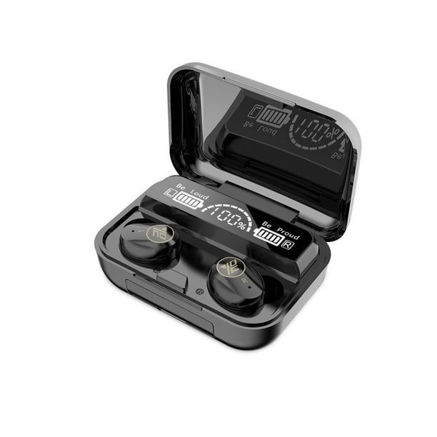 Auriculares inalámbricos Bluetooth-Compatible con impermeables a prueba de agua Auriculares USB Teléfono de bolsillo Auriculares con micrófono 1 par Methold EL022558-01B