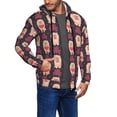 thumbnail image 3 of Zip Up Hoodies for Men - Cute heart Dog Puppy Long Sleeve Comfrt Men'S Fashion Hoodies & Sweatshirts, Jackets for Men Hoodies Pullover Clothing Clothes with Pouch, 3 of 5
