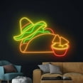 thumbnail image 4 of Handmadetneonsign Mexican Tacos Neon Sign, Nachos Tacos Neon Light, Tacos Led Light, Nachos Diner, 4 of 5