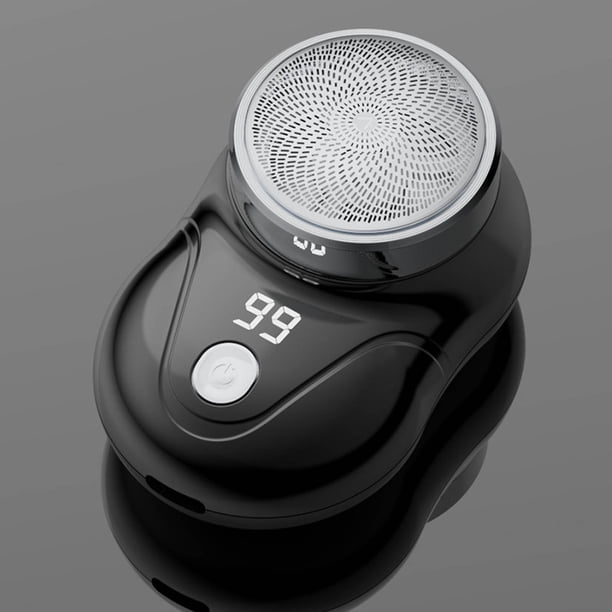 Compact Razor Machine USB Rechargeable Shaver Mini Portable Face Shavers Wet & Dry Small Size ...