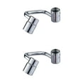 thumbnail image 5 of Rotatable Faucet Extender, 1080° Swivel U Shaped Faucet Aerator, Universal Sink Faucet With 2 Spray Modes for Bathroom Sink Kitchen, 5 of 8