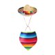 thumbnail image 1 of Sombrero para , babero triangular para mascota, bandana para , accesorio fotográfico divertido, de paja para disfraz para, 1 of 9