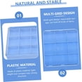 thumbnail image 2 of HUGFEGWE 4pcs Box Watch Accessory Box Plastic Storage Rack Drawer CJB91-67559, 2 of 9