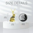 thumbnail image 5 of DVEATR Cat Necklaces 13 Breeds of Cats Necklaces S925 Sterling Silver Cat Pendant for Women, 5 of 10