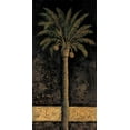 thumbnail image 2 of Mazo, Andre 11x18 Black Ornate Wood Framed with Double Matting Museum Art Print Titled - Dusk Palms I, 2 of 4