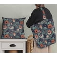 thumbnail image 5 of Soimoi Poly Canvas Blue Fabric By the Yard - 56 Inch Wide - Florals Print Fabric - Elegant and Timeless Patterns for Fashion and Home Decor Printed Fabric, 5 of 6