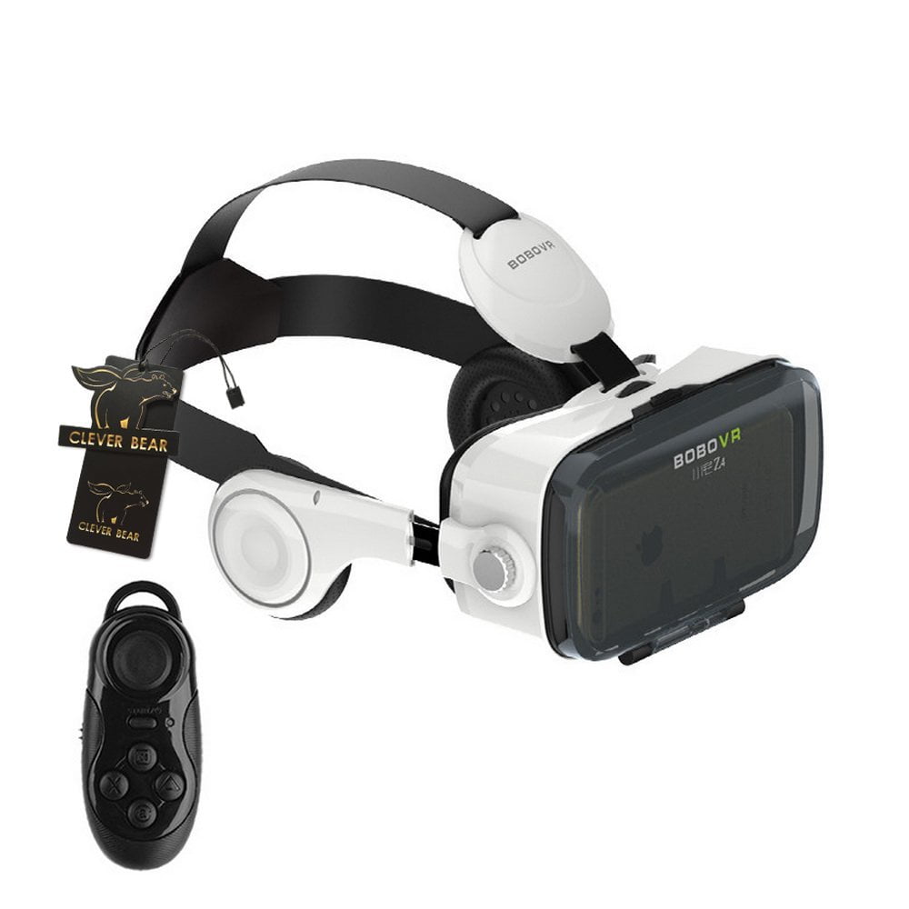 Clever Bear Bobo Vr Z4 Virtual Reality 3d Glasses With Headphone Support Android Ios And Pc Phones Series Smart Phones And Re Walmart Com Walmart Com
