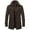 Coffee, variant on Men's Thermal Wool Blend Business Peacoat, Single- with Detachable Zipper, Autumn Winter Windbreaker