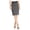 Grey - medgray, variant on Le Gali Womens Julene Pencil Skirt, Grey, X-Large