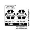 thumbnail image 2 of Great Value Disposable Plastic Cups, Clear, 16 oz, 100 Count, 2 of 4