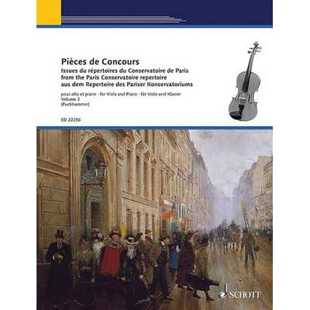 Pieces de Concours [competition Pieces] Volume 3 : From the Paris Conservatoire Repertoire - Viola and