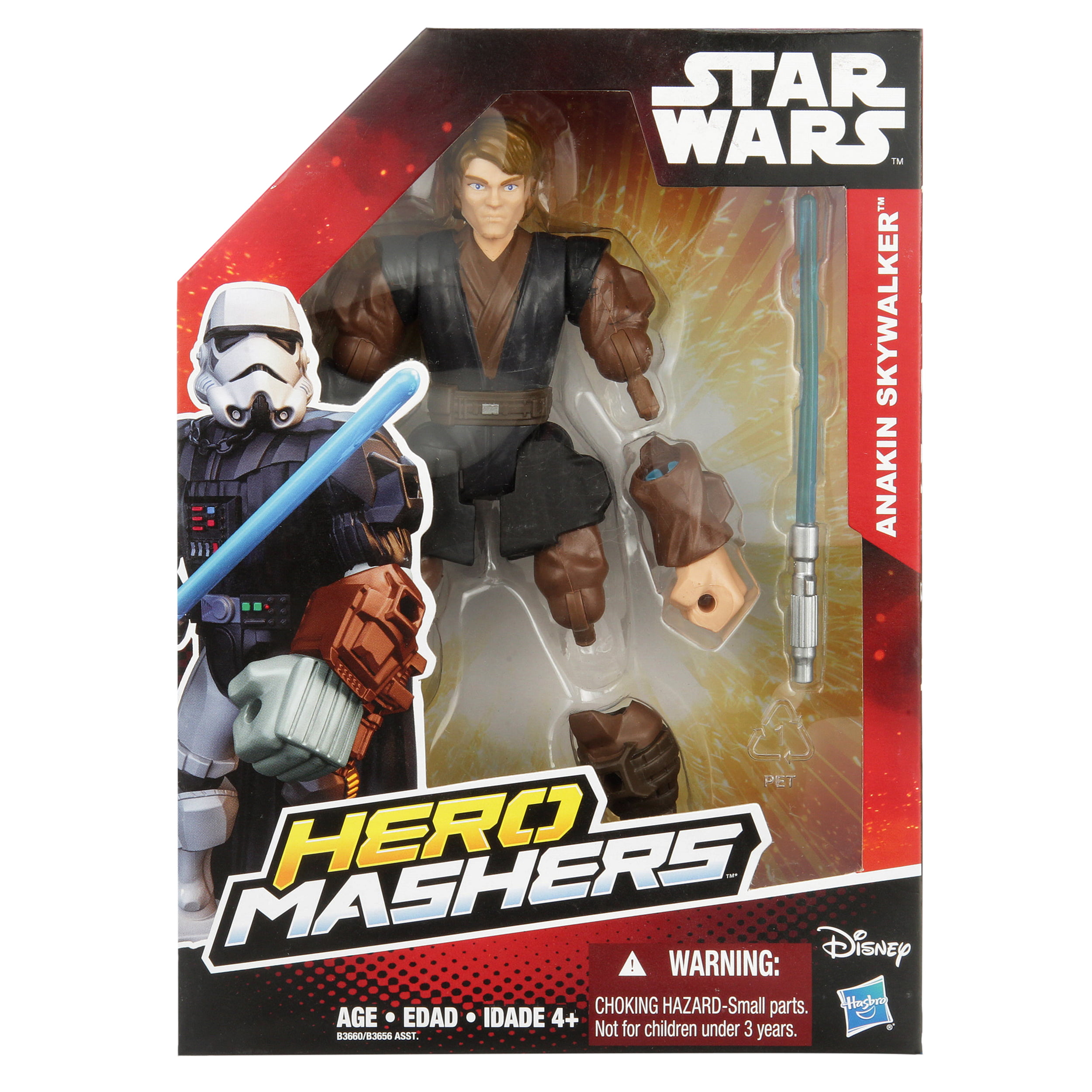 Star Wars Hero Mashers Anakin Skywalker Action Figure!