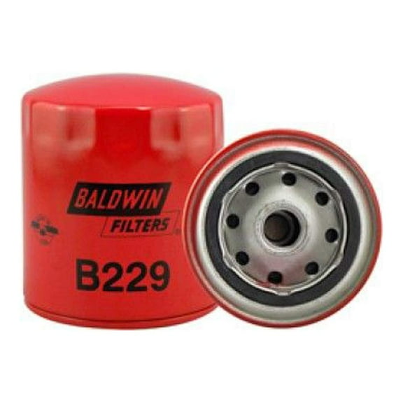 Baldwin Filters B229 Oil Filter (Spin-On,Full-Flow), red SHO24