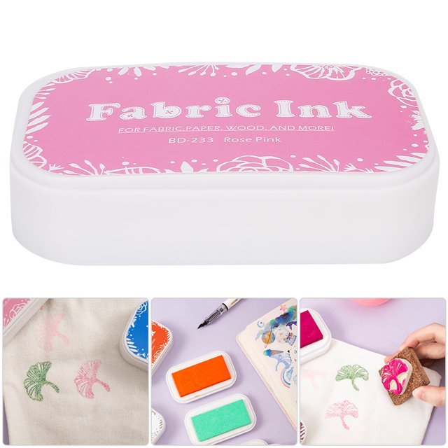 Colorful Vintage Sponge Ink Pad, Multiple Purpose Bright Washable Colors DIY Tool Safe Easy Operation